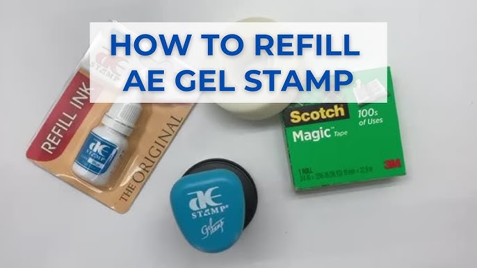 How To Refill Pre-Inked Stamps –