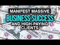 1 hr subliminal  binaural beats  manifest business success and attract high pay clients instantly