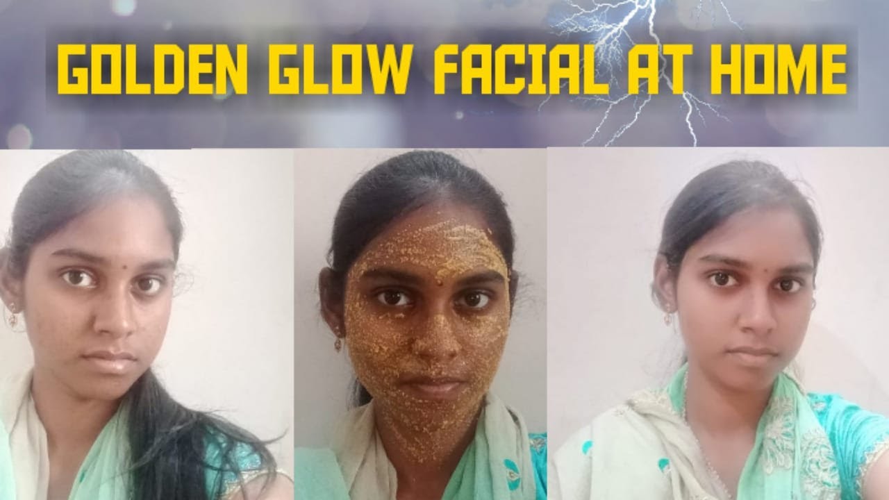 ORANGE PEEL POWDER'S GOLDEN GLOW FACIAL at home TAMIL Explore with