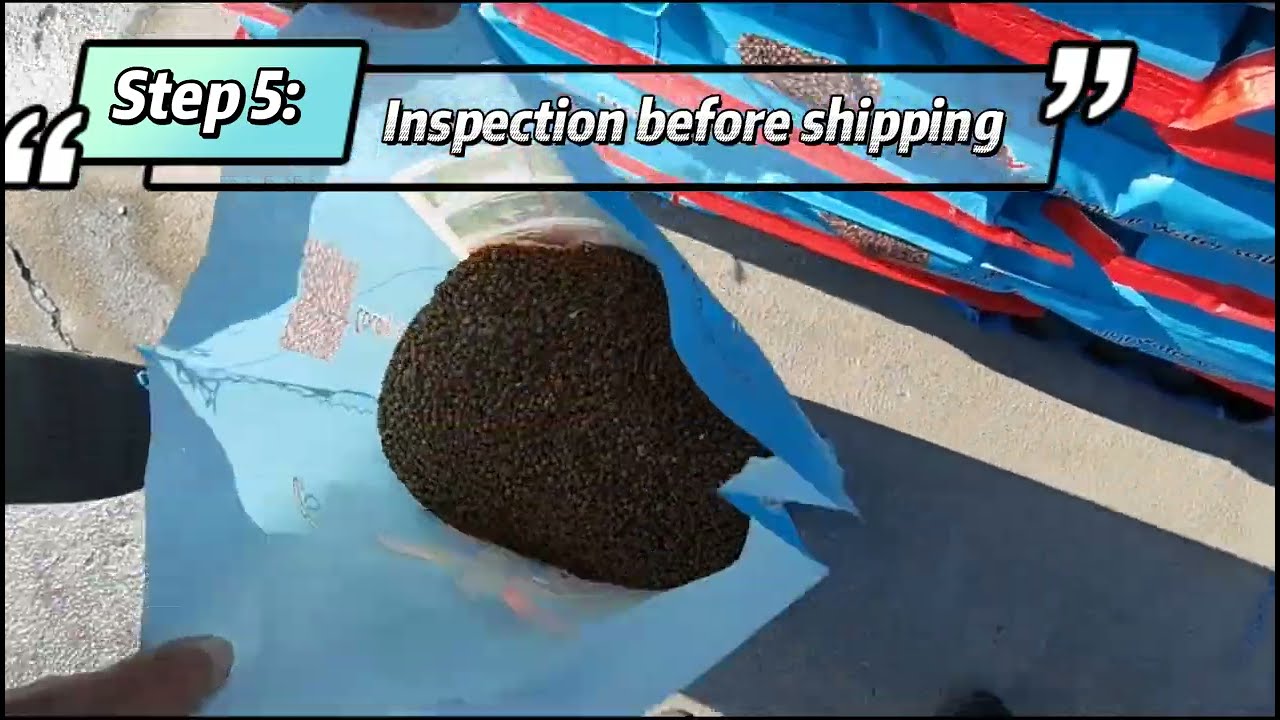 Let's visit the strict inspection of the Cocoly Fertilizer Factory