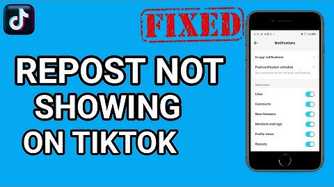 How to Fix Repost Option Not Showing in Tiktok (Update Guide)- 2025