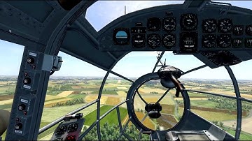 CloD He-111 Tutorial Part4 Return and Landing (english).mp4