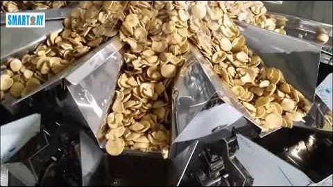 Potato Chips VFFS Packing Machine with Multihead Weigher