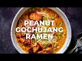 Peanut gochujang ramen  vegan richa recipes