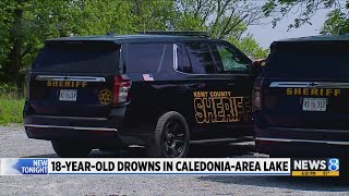 18-year-old drowns in Caledonia-area lake, deputies say