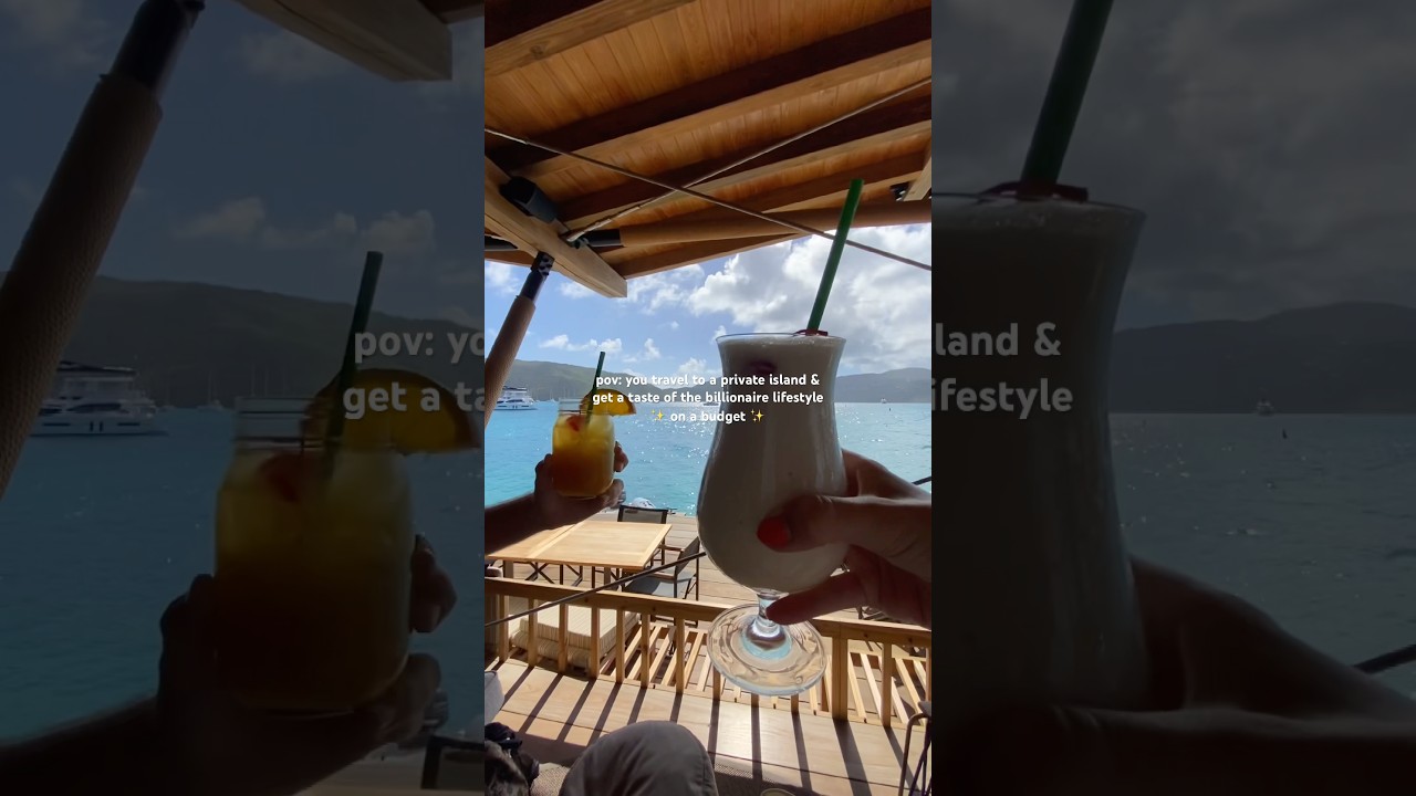 The LUXURY island you didn’t know you COULD AFFORD😍 this is Saba Rock, BVI 