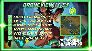 DRONEVIEW HIGH GRAPHICS MOBILE LEGENDS (NO CLICKBAIT!)