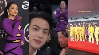 Becky G and BTS at the AMAs 2021 (fan cam compilation) 💜💛