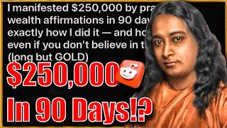 He made $250,000 in 90 days using this Paramahansa Yogananda Wealth Affirmation 💛