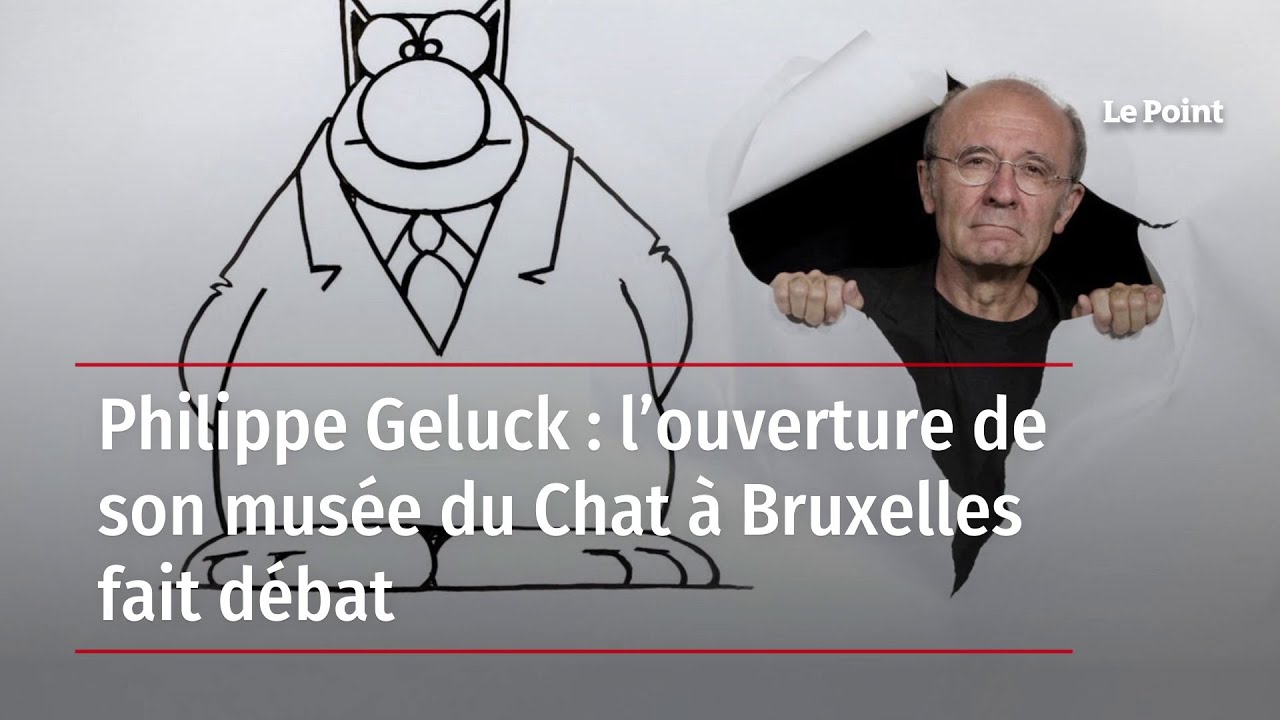Philippe Geluck : l’ouverture de son musée du Chat à Bruxelles fait ...