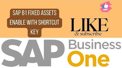 ✅SAP Business One | 🎯Enable Fixed Assets Module | Step-by-Step Guide🔔🎯🌀