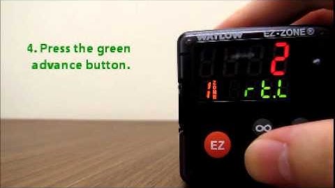 Watlow EZ-ZONE PM 1 of 8 - Set up RTD Sensor