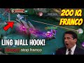 Unstoppable 200 IQ Franco Hooks! | UltraInstinct/ Fast Hand/ Flicker Hooks in Rank | MLBB