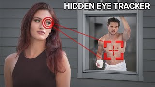 exposing girls w/ hidden eye tracker
