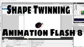 Shape Twinning In Macromedia flash 8