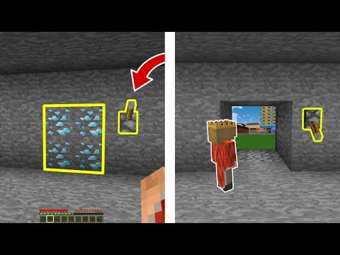 ŞEHRE GİDEN GİZLİ GEÇİT! 😱 - Minecraft