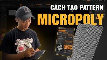 ZBrush Tips | Part 21 - Hướng dẫn tạo Pattern Micropoly trong ZBrush | CG3D TUTORIAL #zbrush #cg3d