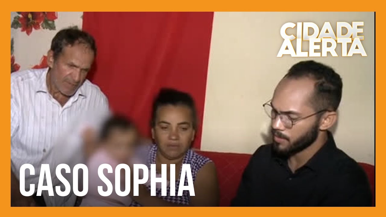 Mãe da menina Sophia se espanta ao reconhecer a filha em filmagem