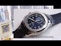 Patek Philippe Aquanaut Chronograph White Gold Blue Dial 5968G-001 | WATCHGUYNYC