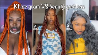Nigeria Tiktokers Khloe Gram Vs Beauty Goddess