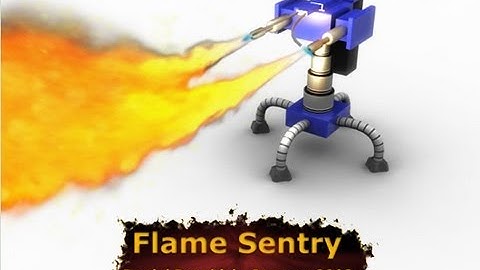 Unlockable Fire Sentry: Team Fortress 2 Pyro Animation