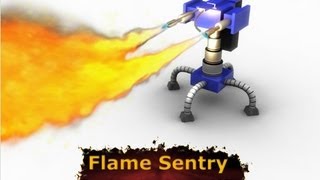 Unlockable Fire Sentry: Team Fortress 2 Pyro Animation
