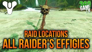 All Raider's Effigies Locations in RAIDS - Under the Rug Triumph Guide - Destiny 2