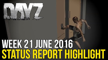 #DayZ ~ Status Report Highlight 21 June 2016 ~ Animation & Enfusion Audio Tech