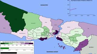İstanbul İlçe Bazında Kişi Başına Düşen Doğalgaz Tüketimi