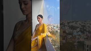 Ananya Pandey In Pretty Yellow Saree