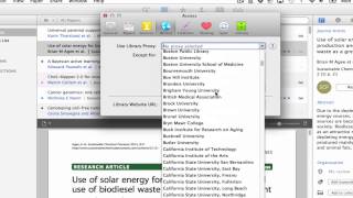 Full Setting your Proxy on Papers 3 for Mac News