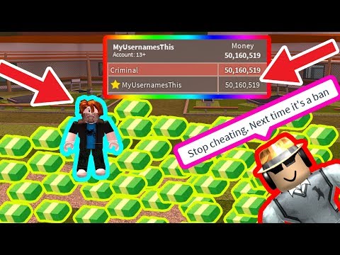 Getting 50 Million Cash In Jailbreak Roblox Jailbreak Richest Player Youtube - breaking jailbreak with richest players roblox