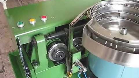 FEDA automatic cam type thread rolling machine FD-3T with vibration bowl