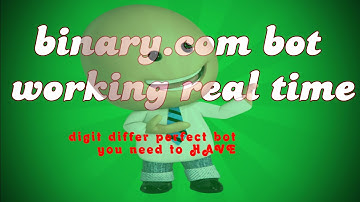 (new) Binary.com Digit Differ Bot Working For Real............