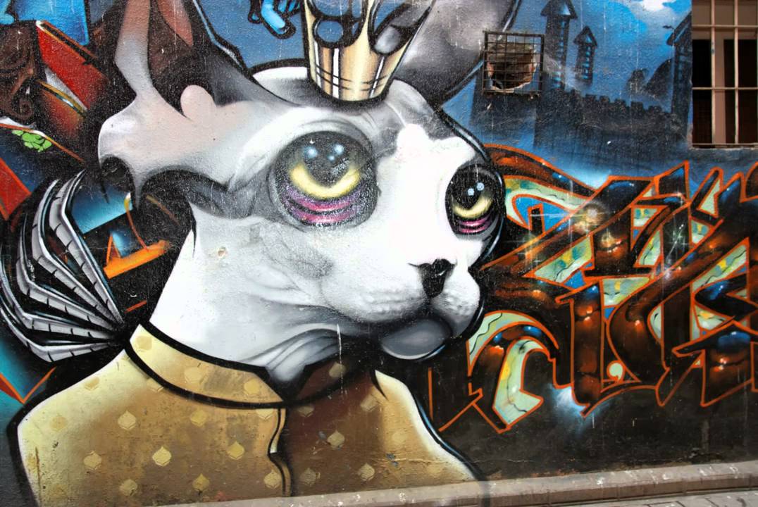 Graffiti u. Murales in Valparaiso (HD) 