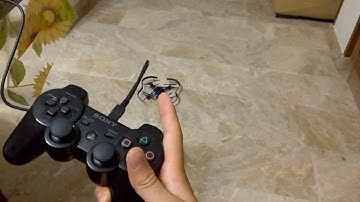 Drone Parrot with joypad (PS3 controller)