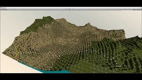 Unity hex terrain + A* path finding