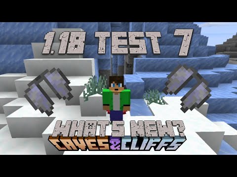 Minecraft 1.18 Experimental Test Snapshot 7 (What's New?) - YouTube
