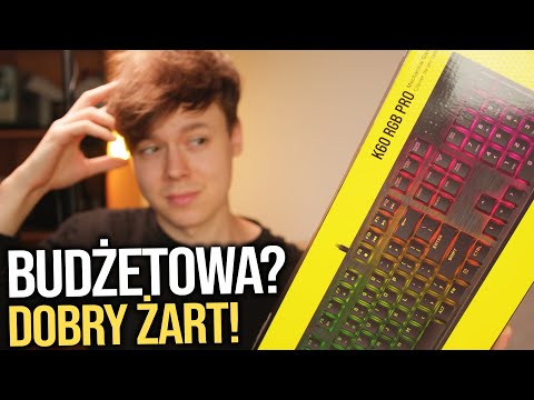 "BUDŻETOWA" KLAWIATURA Z MX VIOLA 😫 - CORSAIR K60 PRO RGB | Test i Recenzja