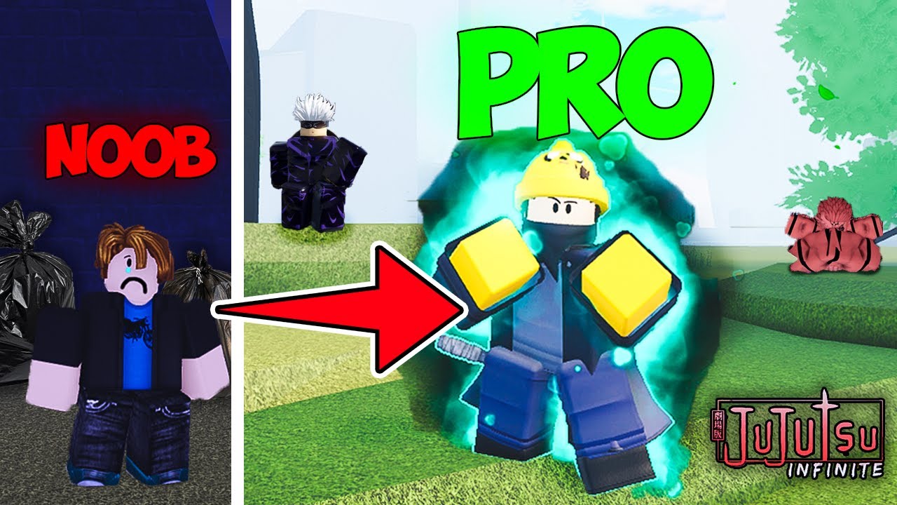Going From NOOB TO PRO in JUJUTSU INFINITE | Jujutsu Infinite noob to ...