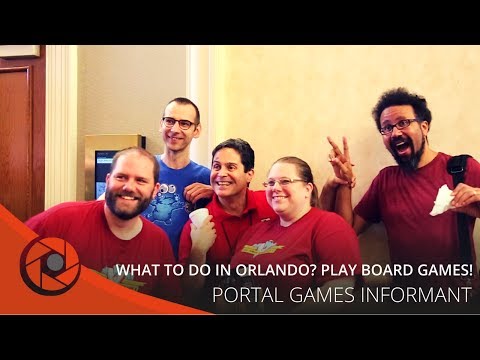 Portal Games Informant #20 - What to do in Orlando? Play board games!