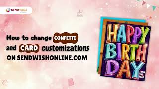 Customize Your Group Card — Envelope, Confetti, Music & Branding Settings