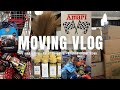 MOVING VLOG | unpacking, decor shopping, kitchen organization, toddler room