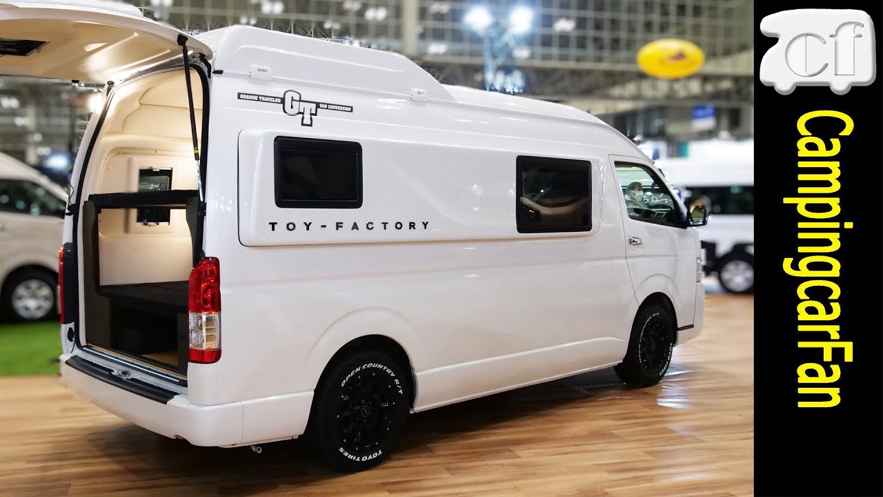 [GT Casa Black Edition : Toy Factory] Japanese Camper van with black interior