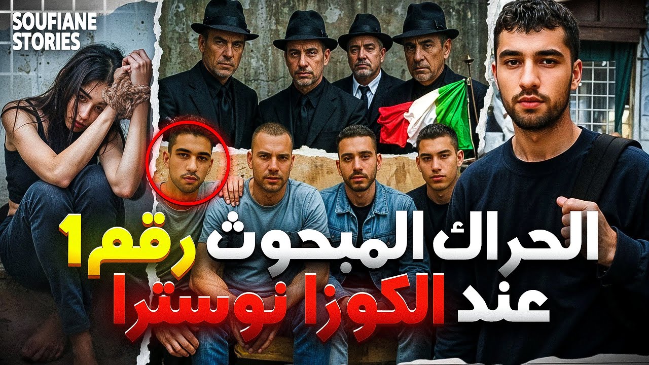 القصة 352 | الحراڭ المغربي المبحوث عنه رقم واحد عند المافيا (الكوزا نوسترا) 🇲🇦🇮🇹| كاملة