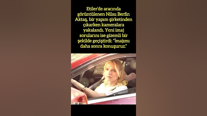 NİLSU BERFİN AKTAŞ YENİ PROJE YOLUNDA! İMAJ SIR GİBİ
