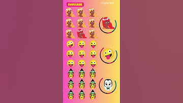 Find the odd one out emoji challenge 🤪 #shorts #quiz #puzzle
