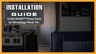 INSTALLATION GUIDE: CLIMASHADE™ Insulated Privacy Panel