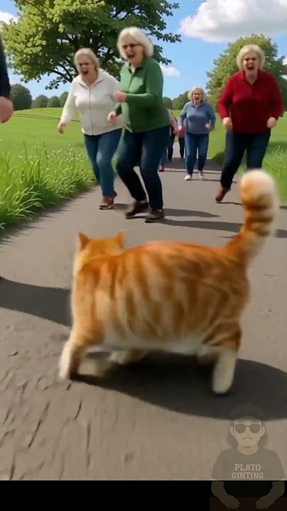 RUN... #orangecat #cat #funny #shortsvideo #shorts #cutecat