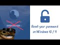 Resetting a windows password with hirens boot cd